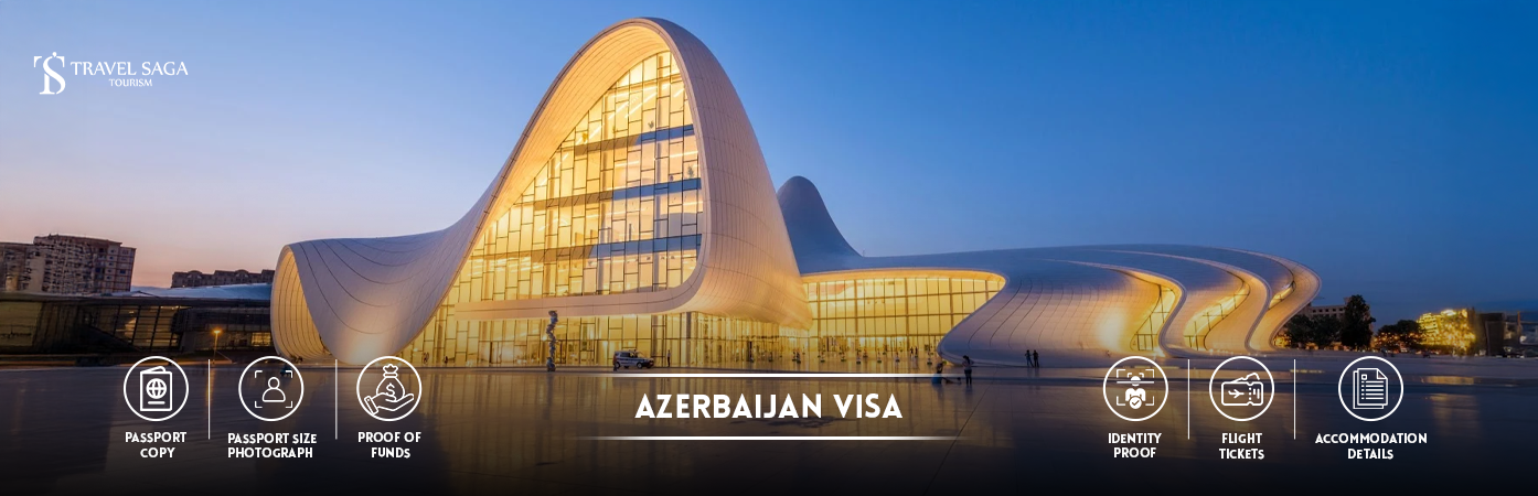 Azerbaijan Visa | Azerbaijan online visa BT Banner by Travel Saga Tourism