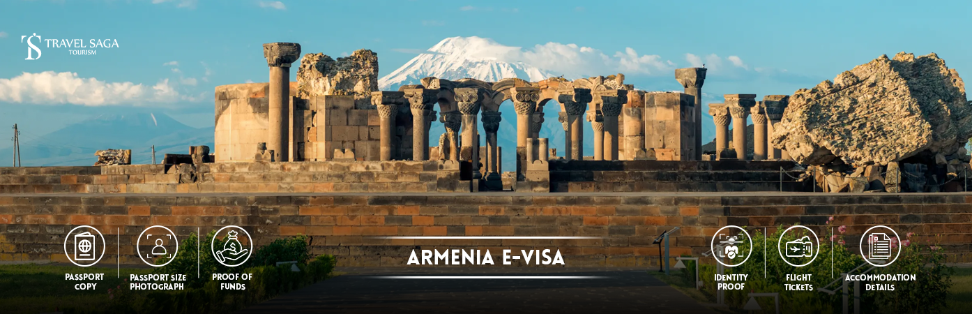 Armenia E-Visa | Armenia visa from Dubai BT Banner by Travel Saga Tourism