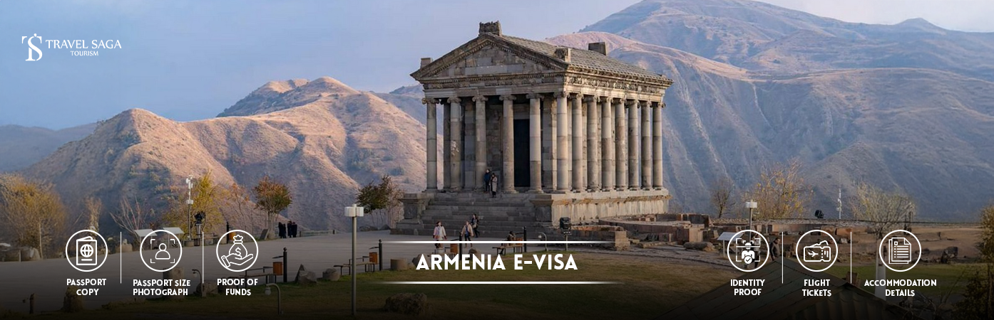 Armenia E-Visa | Armenia Visa Application BT Banner by Travel Saga Tourism