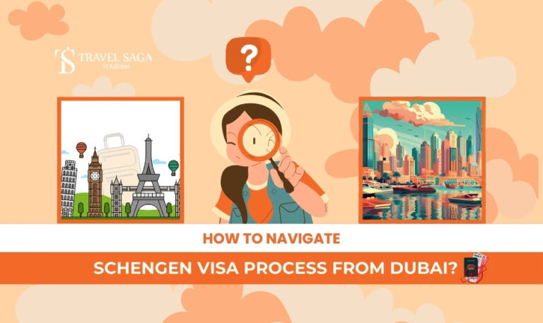 Apply Schengen visa from Dubai and Schengen Tourist Visa from Dubai Blog Banner By Travel Saga Tourism