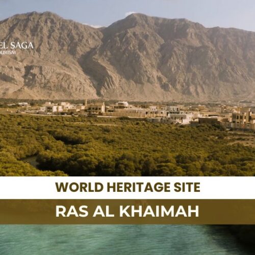 Things to Do in ras al khaimah and Places to visit in Ras Al Khaimah Blog Banner By Travel Saga Tourism