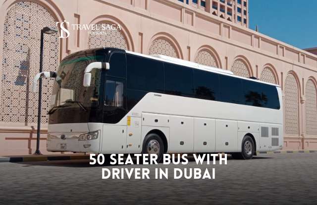 50-seater bus with Driver in Dubai