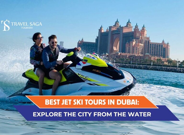 Jet-skiing in Dubai, Jet Ski Tour in Dubai blog banner by Travel Saga Tourism