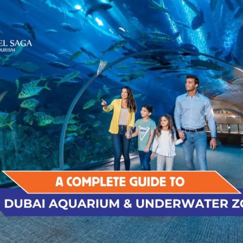 Dubai Aquarium and Underwater Zoo, Dubai Aquarium and Underwater Zoo Tickets blog banner by Travel Saga Tourism