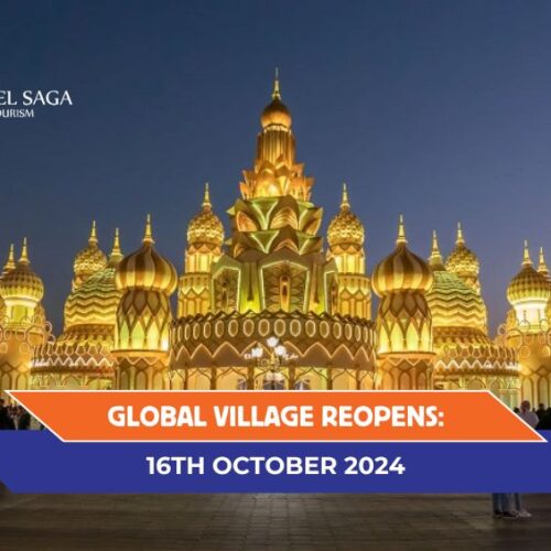 Global Village Dubai and Global Village Tickets blog banner by Travel Saga Tourism