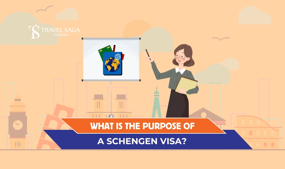 Schengen Visa from Dubai and Schengen Tourist Visa Blog Banner By Travel Saga Tourism