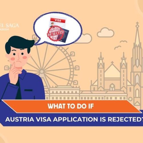 Austria Visa from Dubai and Austria Visit Visa Blog Banner By Travel Saga Tourism