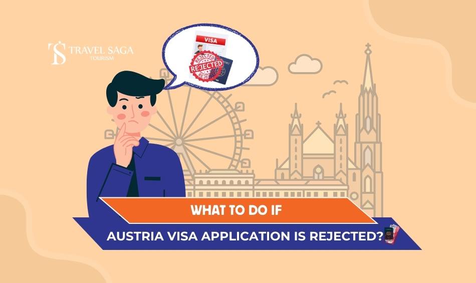 Austria Visa from Dubai and Austria Visit Visa Blog Banner By Travel Saga Tourism