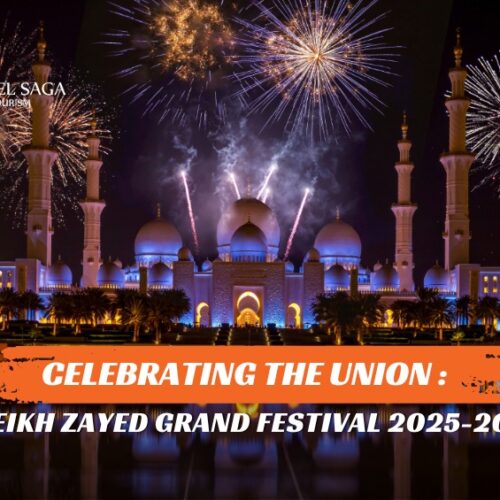 Sheikh Zayed Festival UAE and Sheikh Zayed Festival Tickets blog banner by Travel Saga Tourism