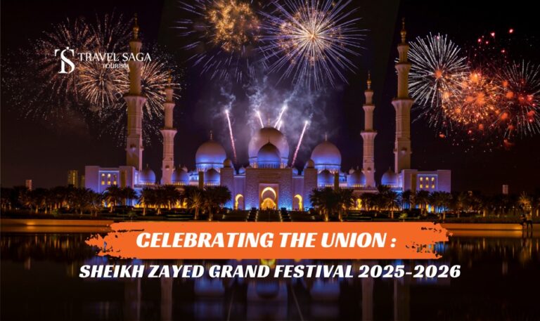 Sheikh Zayed Festival UAE and Sheikh Zayed Festival Tickets blog banner by Travel Saga Tourism