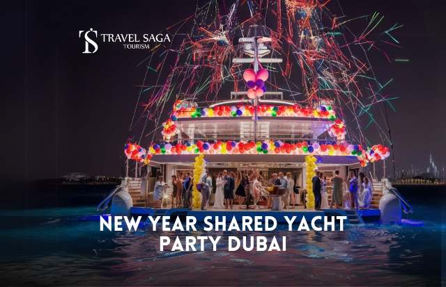 New Year Shared Yacht Party Dubai