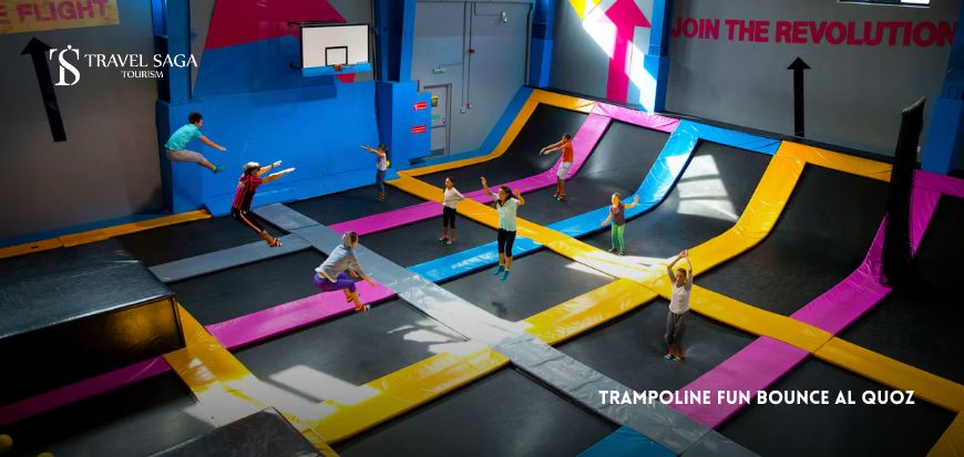 Trampoline Fun Bounce Al Quoz