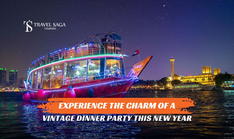 Vintage New Year's Eve Party and New Year Eve Dinner Cruise, blog banner by Travel Saga Tourism