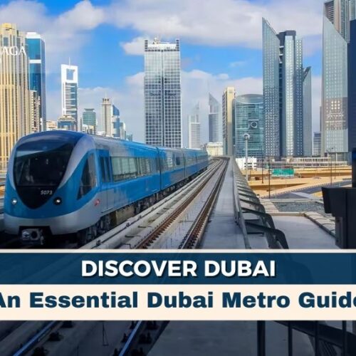 Dubai Metro Guide, Dubai Metro new rules and regulations blog banner by Travel Saga Tourism