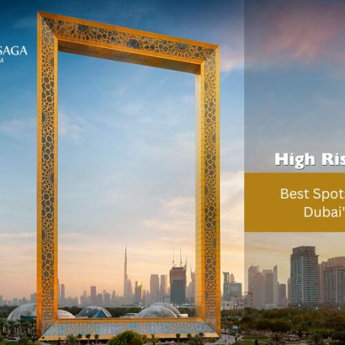 Dubai's top observation decks, Dubai must-visit observation decks blog banner by Travel Saga Tourism