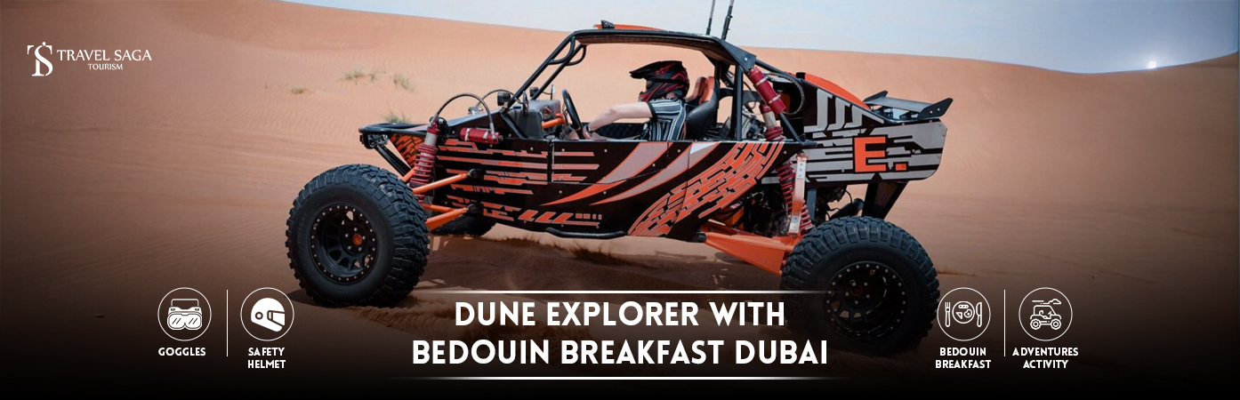 Dune Explorer with Bedouin Breakfast bt banner by Travel Saga Tourism