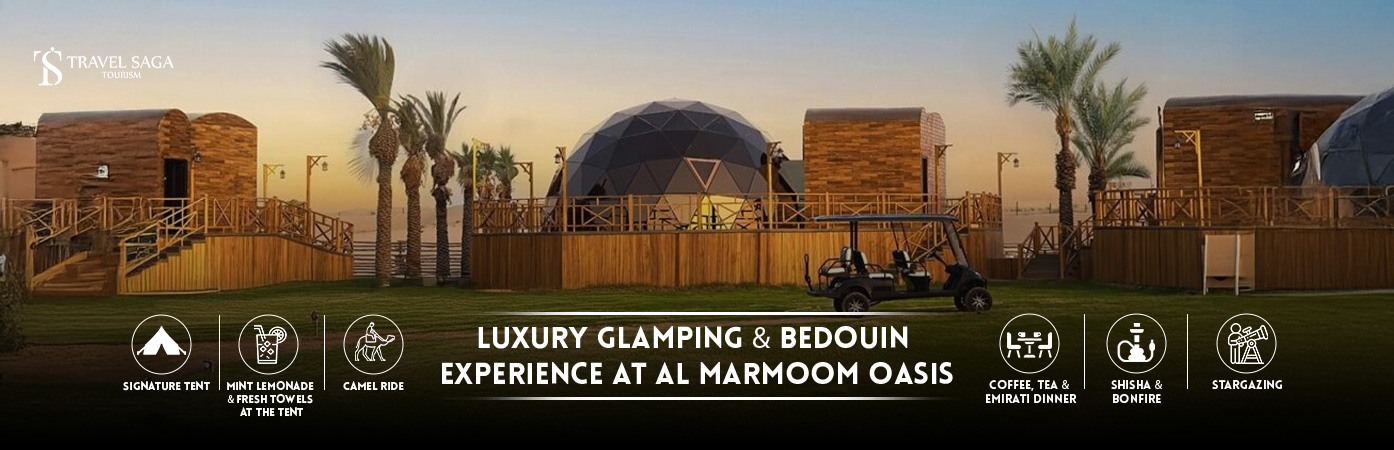 Luxury Glamping & Bedouin Experience | Luxury glamping & bedouin experience price BT Banner By Travel Saga Tourism
