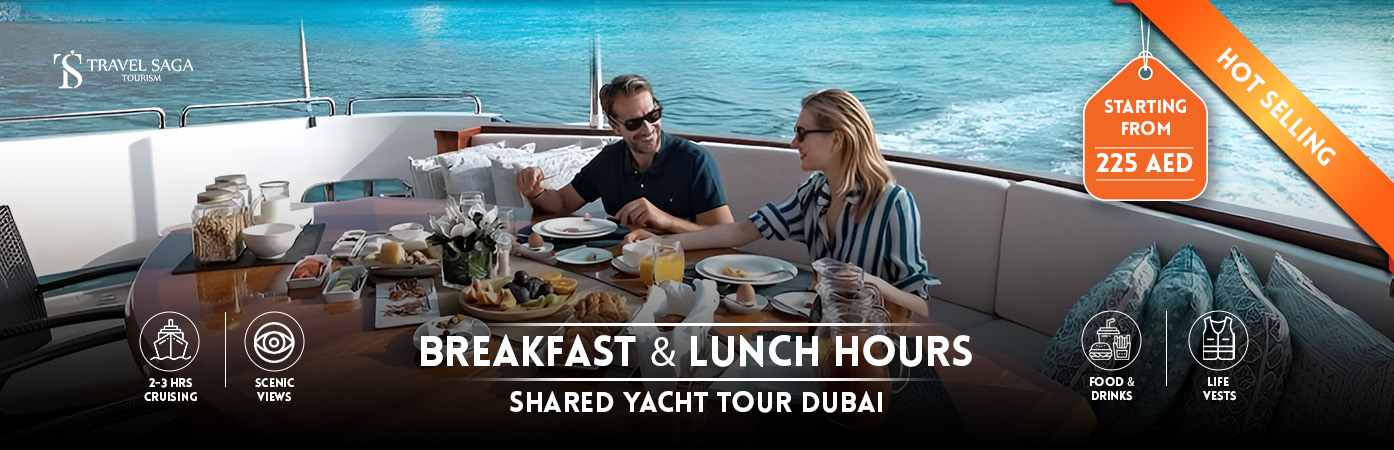 Yatch tour with lunch BT banner travel saga tourism