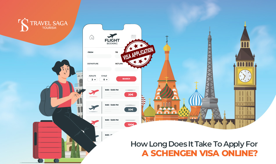 Schengen Visa Online | Schengen Tourist Visa Online Blog Banner Travel Saga Tourism