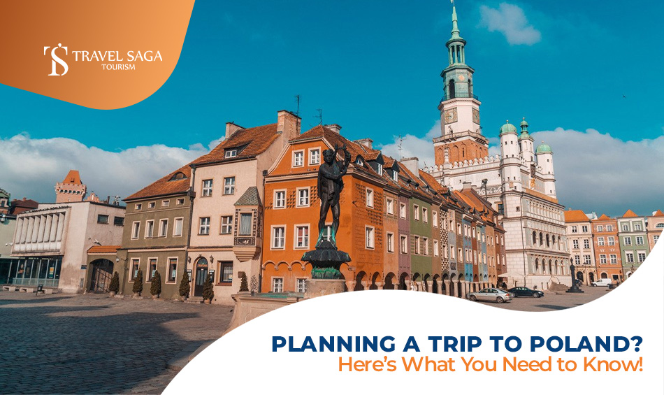 Planning a Trip to Poland and Essential Poland Travel tips for Solo Traveller Blog Banner Travel Saga Tourism