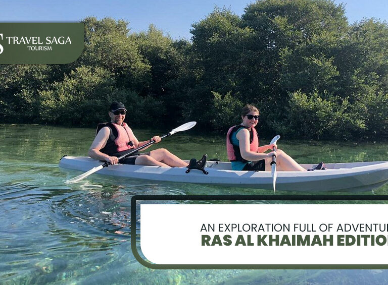 Things to do in Ras Al Khaimah | Ras Al Khaimah attractions blog banner by Travel Saga Tourism