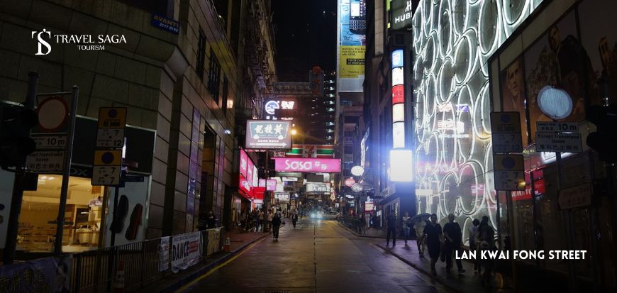 Lan Kwai Fong Street 