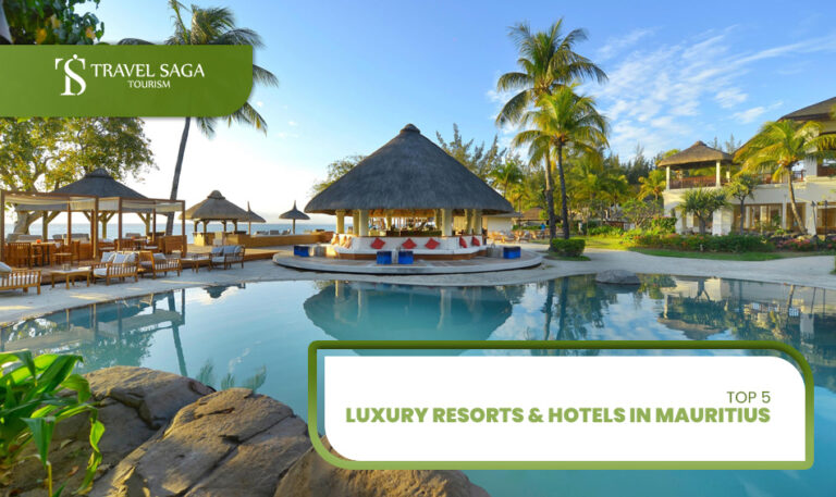 Mauritius tour package | Luxury Resorts in Mauritius Blog Banner by Travel Saga Tourism