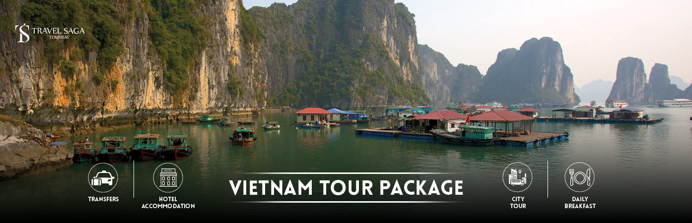 Vietnam Tour Package | Vietnam Holiday Tour Packages BT Banner by Travel Saga Tourism