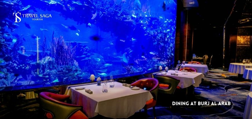 Dining at Burj Al Arab  