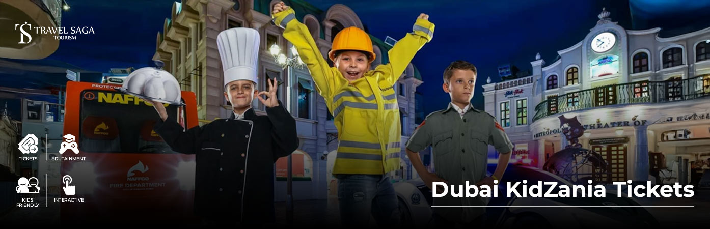 Book Dubai KidZania Tickets children learning activity