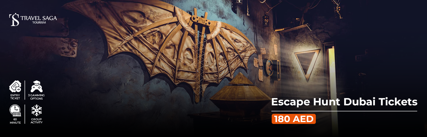 Escape Hunt Dubai Tickets BT Banner by Travel Saga Tourism