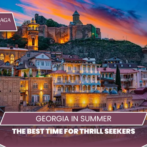 Georgia in Summer | Georgia Tour Packages Blog Banner by Travel Saga Tourism