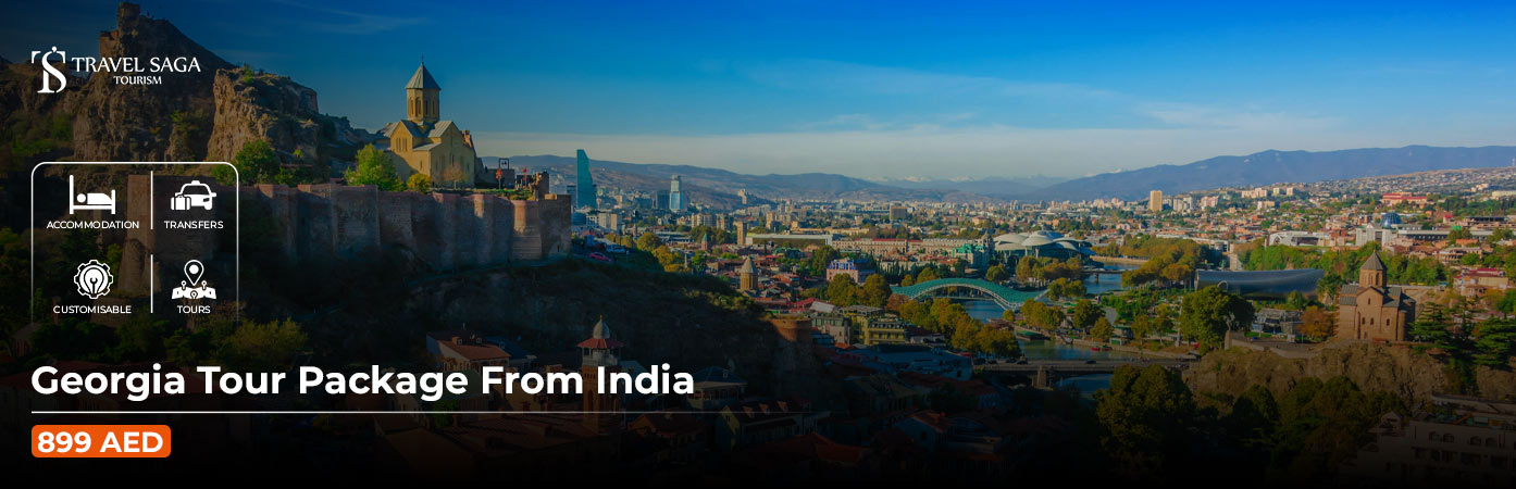 Georgia Tour Package From India BT Banner by Travel Saga Tourism