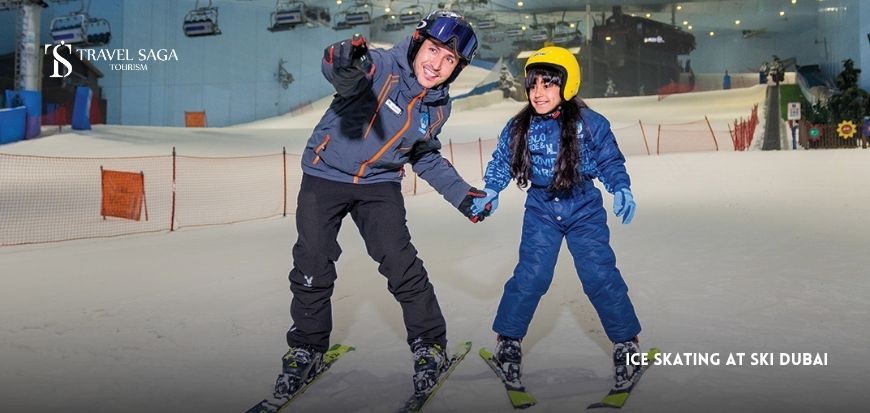 Ice Skating at Ski Dubai  