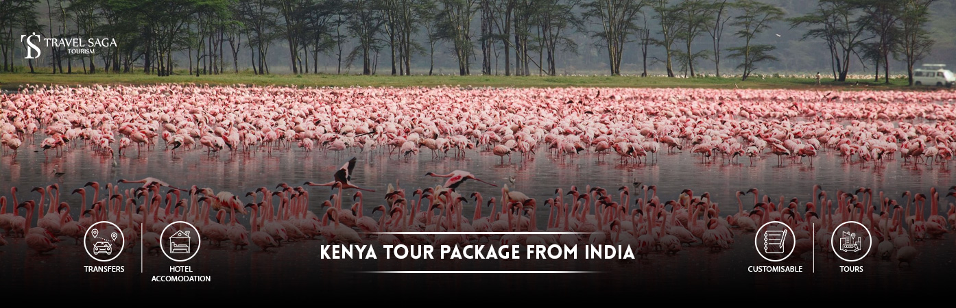 Kenya Tour Package from india | kenya trip cost from india BT Banner by Travel Saga Tourism