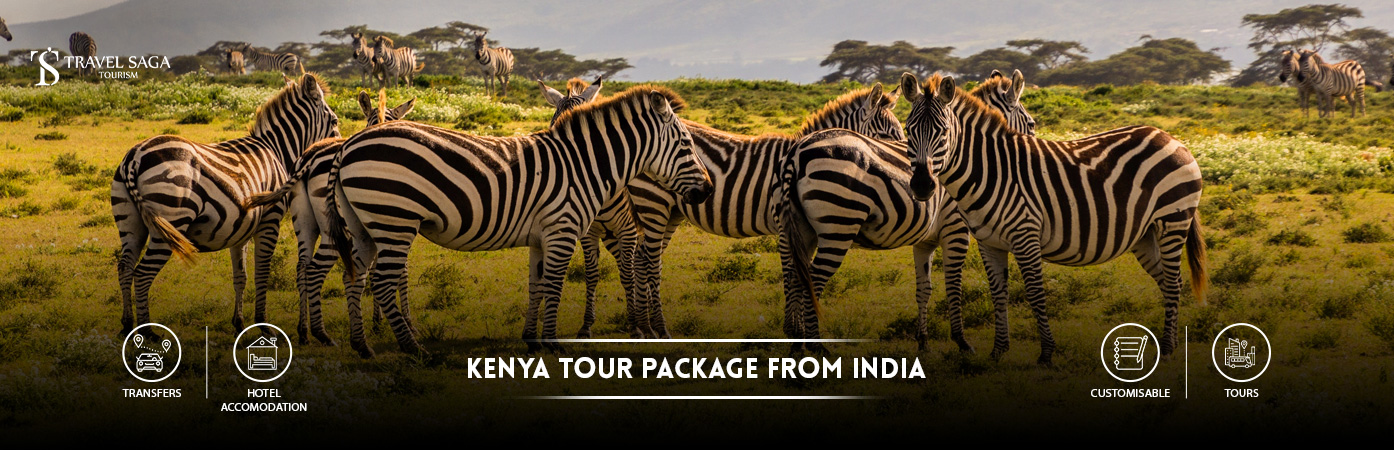 Kenya Tour Package from india | kenya trip from india BT Banner by Travel Saga Tourism