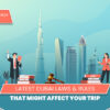 Dubai Laws and Rules | Dubai Visa Rules and Regulations Blog banner by Travel Saga Tourism