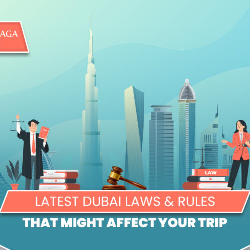 Dubai Laws and Rules | Dubai Visa Rules and Regulations Blog banner by Travel Saga Tourism