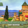 Georgia Tour Package | Places to visit in Georgia Blog Banner by Travel Saga Tourism