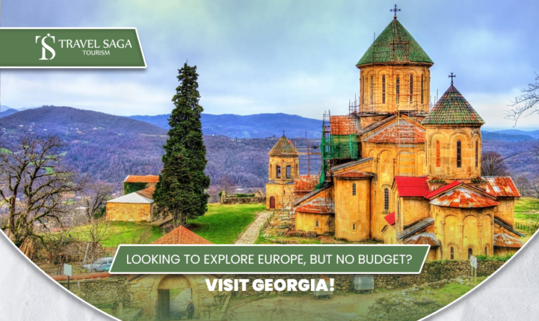 Georgia Tour Package | Places to visit in Georgia Blog Banner by Travel Saga Tourism