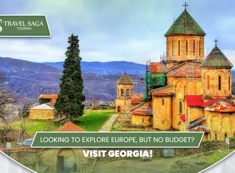 Georgia Tour Package | Places to visit in Georgia Blog Banner by Travel Saga Tourism