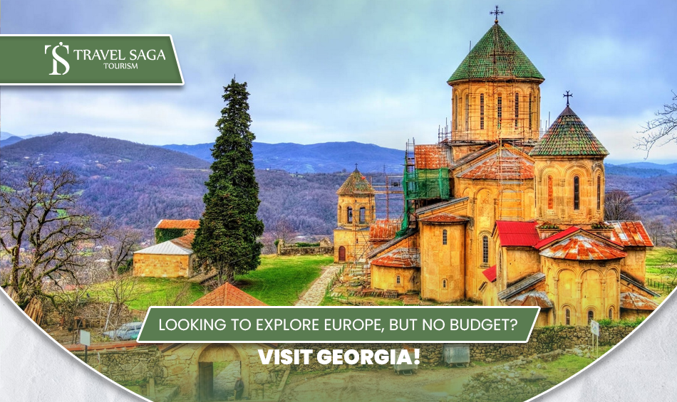 Georgia Tour Package | Places to visit in Georgia Blog Banner by Travel Saga Tourism