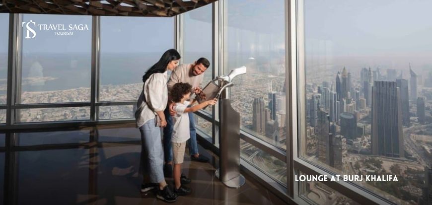 Lounge at Burj Khalifa 