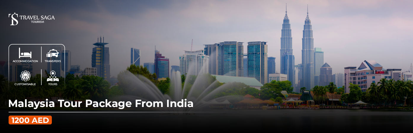Malaysia Tour Package From India BT Banner by Travel Saga Tourism