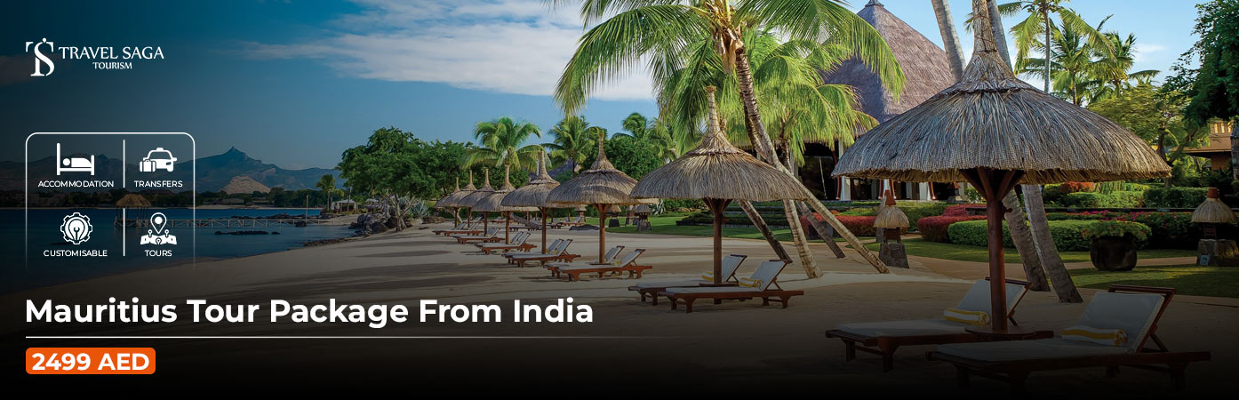 Mauritius Tour Package from India BT Banner by Travel Saga Tourism