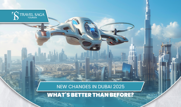Dubai developments | Dubai infrastructure projects | Blog Banner by Travel Saga Tourism