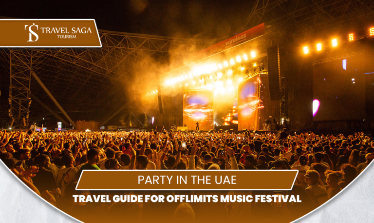 OFFLIMITS Music Festival Abu Dhabi | Abu Dhabi music festivals Blog Banner by Travel Saga Tourism
