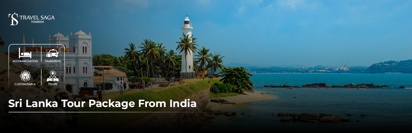 Sri Lanka Tour Package From India BT Banner by Travel Saga Tourism