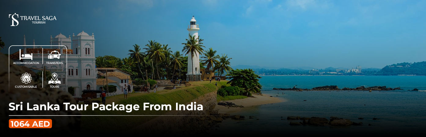 Sri Lanka Tour Package From India BT Banner by Travel Saga Tourism