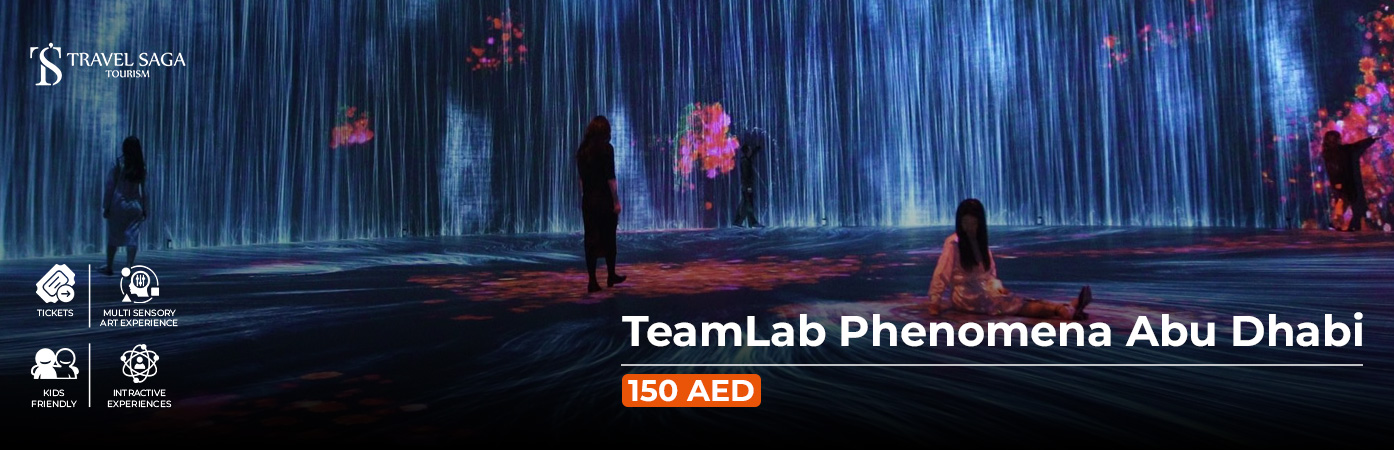 Book TeamLab Phenomena Abu Dhabi Tickets instant confirmation booking